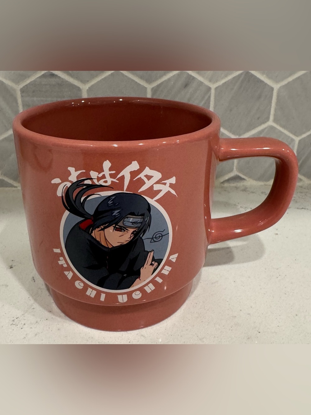NEW Naruto Shippuden Itachi Uchiha 13oz Coffee Cup Mug CultureFly Akatsuki Anime